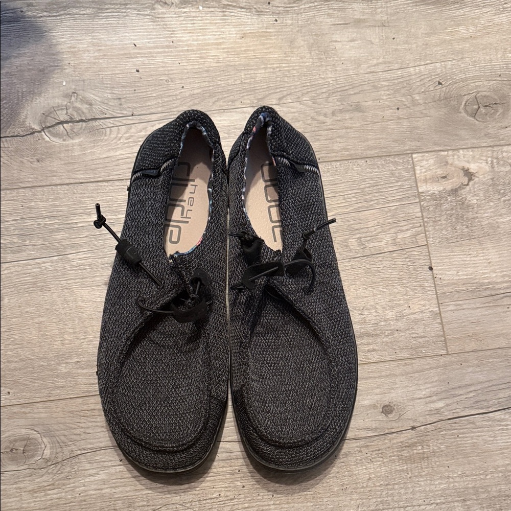 Hey Dude Charcoal Loafers